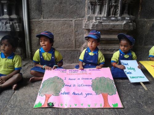Vaikai, Aktyvistai, Aplinka, Indija