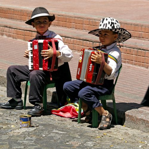 Vaikai, Vaikai, Muzika, Buenos Airės, Argentina, Instrumentai, Žmogus