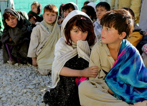 Vaikai, Afganistanas, Afghani, Mergaitė, Berniukas, Skurdas, 2010