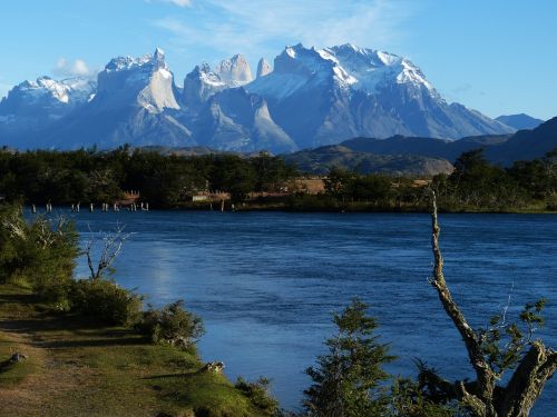 Čile, Pietų Amerika, Gamta, Kraštovaizdis, Patagonia, Kalnai, Pasaulio Gamtos Paveldas, Nacionalinis Parkas, Torres Del Paine, Ežeras, Aukščiausiojo Lygio Susitikimas, Perspektyva