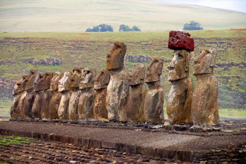 Čile, Velykų Sala, Rapa Nui, Kelionė, Skulptūra, Moai