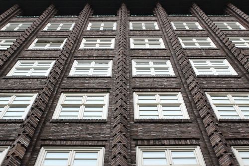 Chile-House, Kontorhaus Kvartalas, Hamburgas, Langas, Architektūra, Fasadas, Hanzos Miestas, Plytų Ekspresionizmas