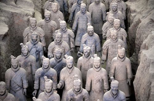 Kinija, Xian, Armija, Terakota, Xian Miestas Pingyao, Terakotos Kariai, Imperatorius, Imperatorius Qin Shi Huangdi, Terakotos Armijos, Pasaulio Žmonijos Paveldas, Palaidota Kariuomenė