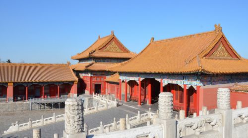 Kinija, Pekin, Uždraustas Miestas Pekinas, Pekinas, Uždraustasis Miestas, Architektūra, Rūmai