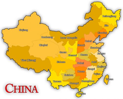 Kinija, Žemėlapis, Kinai, Pasaulis, Gaublys, Kinijos Žemėlapis, Asija, Kelionė, Šalis, Respublika, Regionas, Nacionalinis, Žemynas, Tibetas