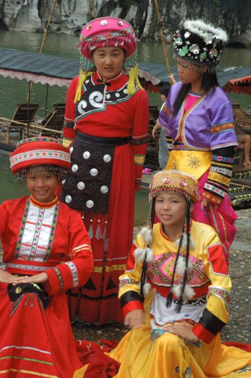 Kinija, Asija, Kultūra, Moterys, Tradiciniai Drabužiai, Kelionė