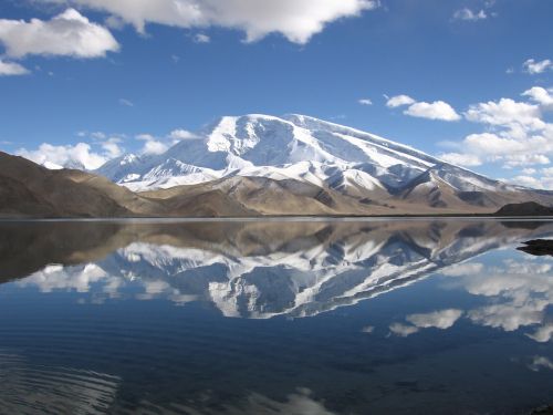 Kinija, Karakolsee, Sniego Kalnas, Muztagh Ata, Alpinizmas, Bergsee
