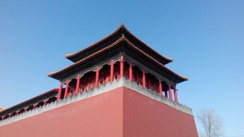 Kinija, Pekinas, Nacionalinis Rūmų Muziejus, Rūmai, Uždraustas Miestas