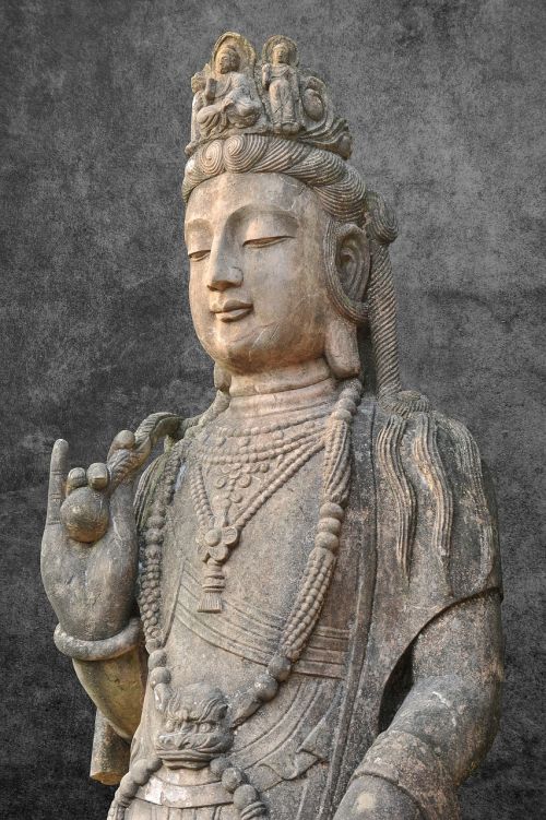 Kinija, Honkongas, Budos Statulos, Skulptūra