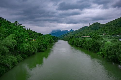 Kinija, Guizhou, Nuo Kraigo, Medžio Miesto Upė, Medžio Miestas Yeosu, Medienos Miestas Lishui Vaizdingas