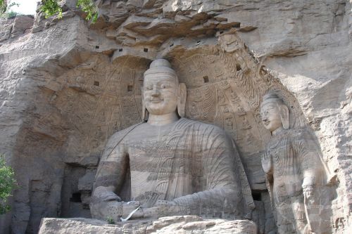 Kinija, Buda, Statula, Datong, Jungang Grottoes