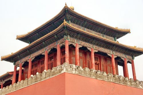 Kinija, Pekinas, Rūmai, Uždraustasis Miestas, Paviljonas