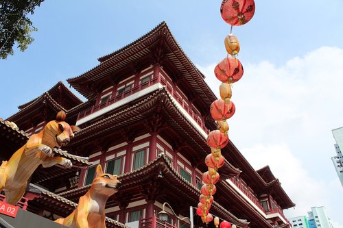 Chinatown,  Singapūras,  Kinijos,  Statyba,  Architektūra,  Lempos,  Turistų Atrakcijos,  Istorinis,  Kultūra