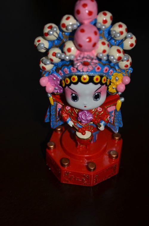 Bobblehead,  Lėlės,  Žaislas,  Kultūra,  Kinija,  Opera,  Veido,  Makiažas,  Žmonės,  Simboliai,  Kinų Operos Bobblehead