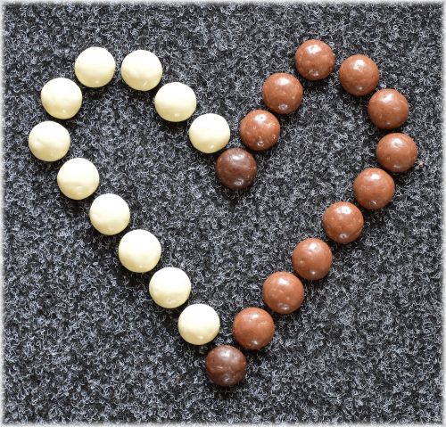 Širdis,  Šokoladas,  Saldainiai,  Meduoliai,  Šokolado Širdis 2