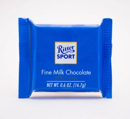 Šokoladas, Mini, Ritter Sportas, Pieniškas Šokoladas