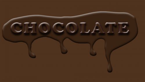 Šokoladas,  Tekstas,  Iliustracijos,  Šokolado Tekstas