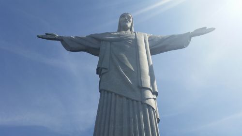Krikščionis, Papludimys, Vasara, Turistų Atrakcijos, Paminklas, Statula, Corcovado, Rio, Brazilija