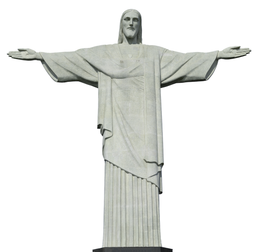 Krikščionis, Statula, Rio, Brazilija, Rio De Žaneiras, Orientyras, Lankytinos Vietos, Cukraus Gabalas, Izoliuotas