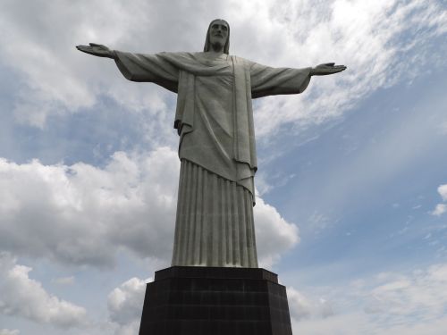 Krikščioniškas Atpirkėjas, Rio, Lotynų, Amerikietis, Brazilija, Corcovado, Janeiro, Mėlynas