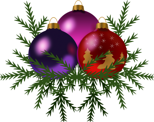 Kalėdos, Dekoracijos, Žaislai, Medžiai, Xmas, Nemokama Vektorinė Grafika