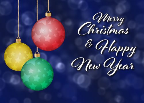 Kalėdos, Ornamentas, Pasveikinimas, Kortelė, Linksmų Kalėdų, Naujieji Metai, Laimingas, Laimingų Naujųjų Metų, Žvaigždės, Bokeh, Mėlynas, Raudona, Žalias, Auksas, Geltona, Šventė, Krikščionis
