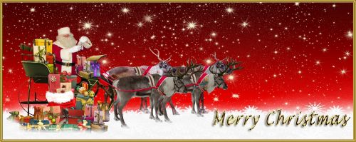Kalėdos, Linksmų Kalėdų, Atvirukas, Kalėdų Senelis, Kalėdų Senelis, Šiaurės Elniai, Dovanos, Skaidrių, Pagamintas, Kilpa, Kalėdų Sveikinimas, Kalėdinis Atvirukas, Kalėdų Motyvas, Atvirukas
