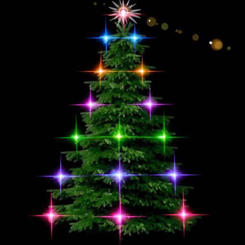 Kalėdos, Eglė, Žibintai, Žvaigždė, Linksmų Kalėdų, Dekoracijos, Festivalis