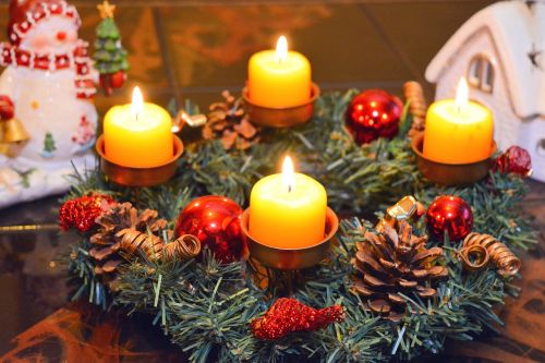 Kalėdos, Girlianda, Švesti, Ornamentas, Žvakės