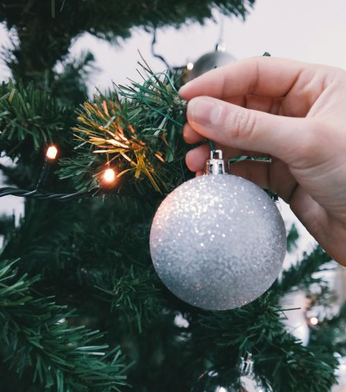 Kalėdos, Medis, Rutulys, Dekoruoti, Ornamentas, Žibintai