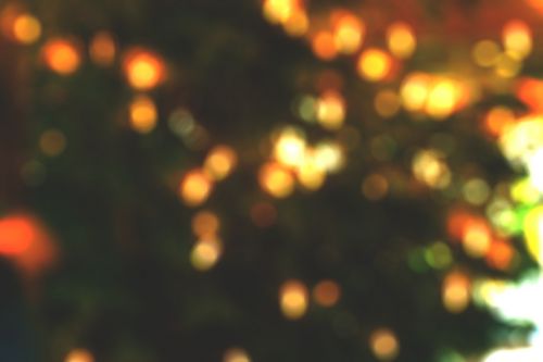 Kalėdos, Medis, Žibintai, Blur