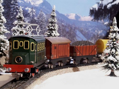 Kalėdos, Traukinys, Modelio Traukinys, Žiema, Geležinkelis, Žaislai, Lakštas, Nostalgiškas, Kalėdų Motyvas, Kalėdų Sveikinimas, Kopijuoti Erdvę, Atvirukas, Kalėdų Sveikinimai