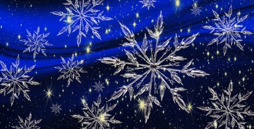 Kalėdos, Žvaigždė, Ledo Kristalas, Snaigė, Fonas, Adventas, Žvaigždėtas Dangus, Kalėdų Laikas, Tekstūra, Šviesa, Poinsettia, Auksinis, Atvirukas, Ornamentas