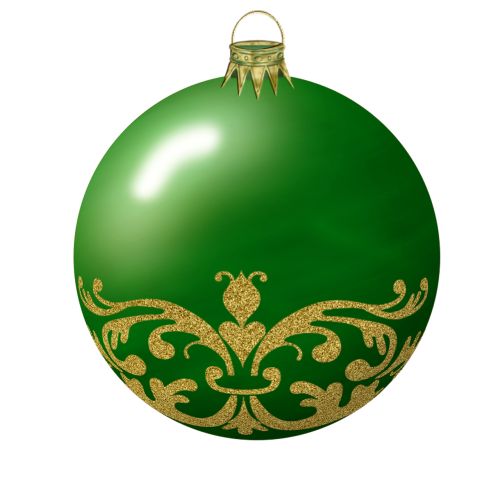 Kalėdų Papuošalas, Kalėdinis Ornamentas, Kalėdos, Kalėdų Papuošalai, Weihnachtsbaumschmuck, Kalėdiniai Dekoracijos, Rutulys, Apdaila, Žalias