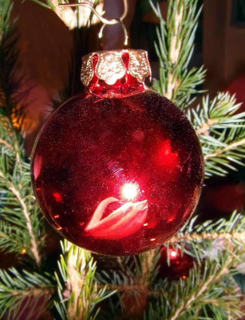 Kalėdų Papuošalas, Raudona, Medžio Dekoracijos
