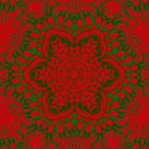 Kaleidoskopas,  Abstraktus,  Raudona,  Žalias,  Xmas,  Kalėdos,  Kalėdų Kaleidoskopas 2
