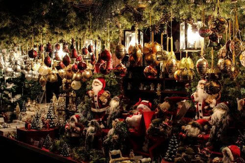 Kalėdų Rinka, Stovėti, Kalėdinis Stendas, Pardavimas, Kalėdų Puošimas, Kalėdos, Atmosfera