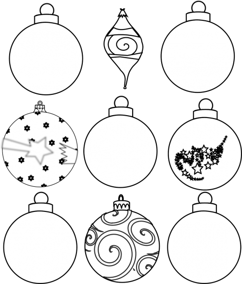 Kalėdų Papuošalai, Kalėdiniai Kamuoliai, Kalėdiniai Dekoracijos, Stiklo Papuošalai, Apdaila, Ornamentas, Rutuliai, Blizgantis, Nemokama Vektorinė Grafika