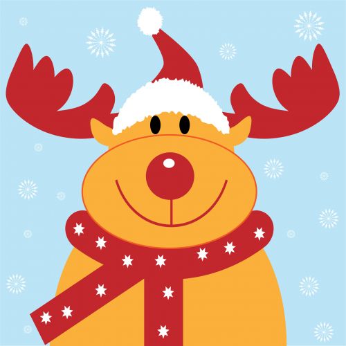 Kalėdos,  Šiaurės Elniai,  Rudolph,  Snaigės,  Modelis,  Fonas,  Menas,  Iliustracija,  Animacinis Filmas,  Mielas,  Raudona,  Nosis,  Antlers,  Linksma,  Xmas,  Kortelė,  Kalėdų Eglutė