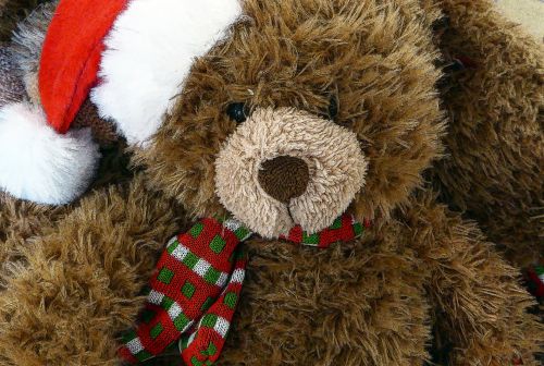 Teddy & Nbsp,  Bear,  Teddy & Nbsp,  Lokys,  Žaislas,  Žaislai,  Įdaryti & Nbsp,  Gyvūną,  Kalėdos,  Xmas,  Kalėdų Meškiukas