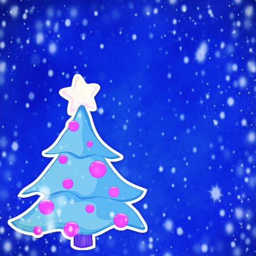 Kalėdų Eglutė, Žvaigždė, Kalėdos, Žiema, Kalėdų Puošimas, Sniegas, Atvirukas, Kalėdų Motyvas