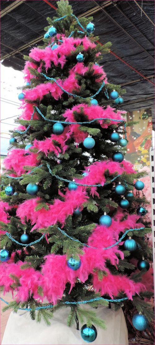 Medis,  Kalėdos,  Apdaila,  Rožinis,  Kalėdų Eglutė