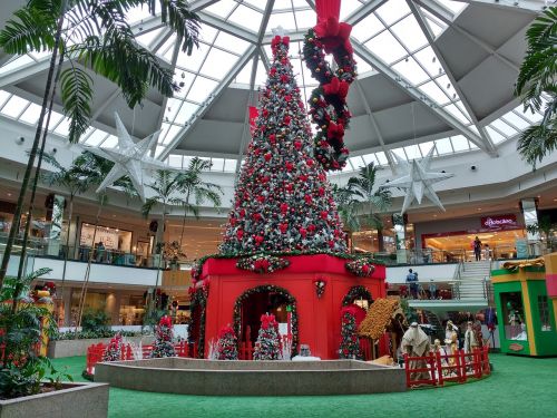 Kalėdų Eglutė, Prekybos Centras, Šventė, Apdaila