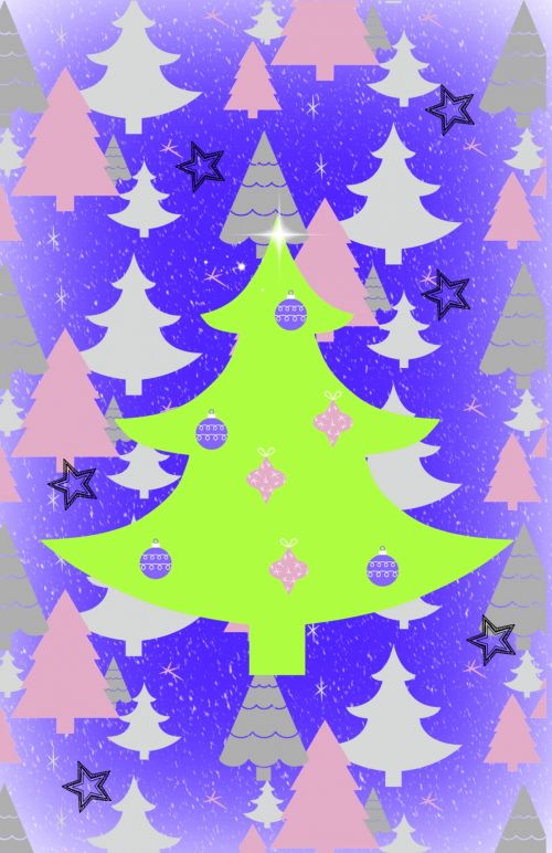 Fonas,  Tapetai,  Kalėdos,  Xmas,  Medis,  Medžiai,  Kalėdos & Nbsp,  Medžiai,  Šventė,  Sezoninis,  Žalias,  Rožinis,  Violetinė,  Kalėdų Eglutė
