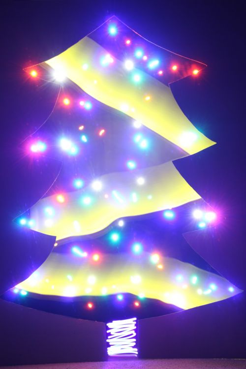 Kalėdos,  Medis,  Šviesa,  Dažymas,  Kalėdų Eglutės Šviesos Tapyba
