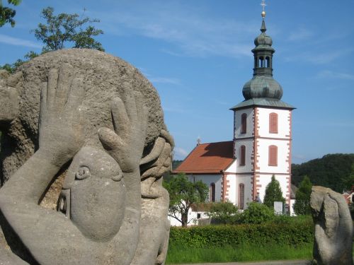 Bažnyčia, Skulptūra, Paminklas, Akmuo