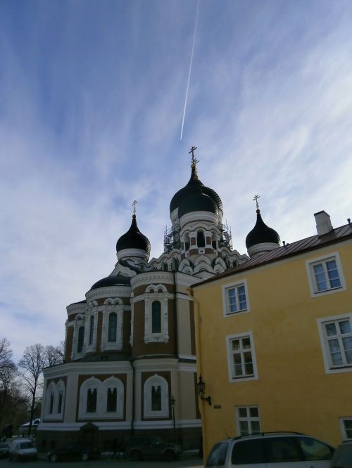 Bažnyčia, Bažnyčios, Nevsky, Katedra, Tallinn, Estonia, Senamiestis