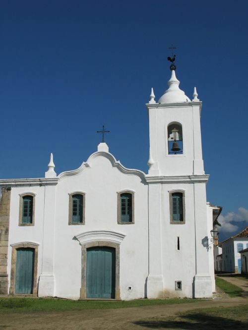 Bažnyčia, Paraty, Brazilija
