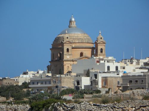 Bažnyčia, Kupolas, Malta, Bažnyčios Kupolas, Mgarr, Architektūra, Kupolinis Stogas, Pastatas, Kaimas
