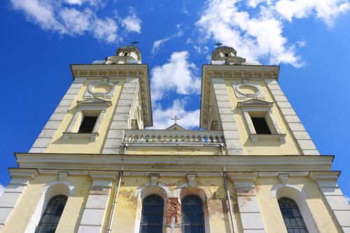 Bažnyčia, Mažas Kampas, Mėlynas Dangus, Architektūra